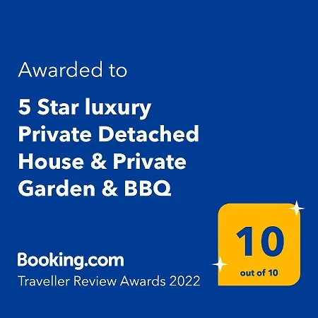 Villa 5 Star Luxury Private Detached House&private Garden&bbq Istambul